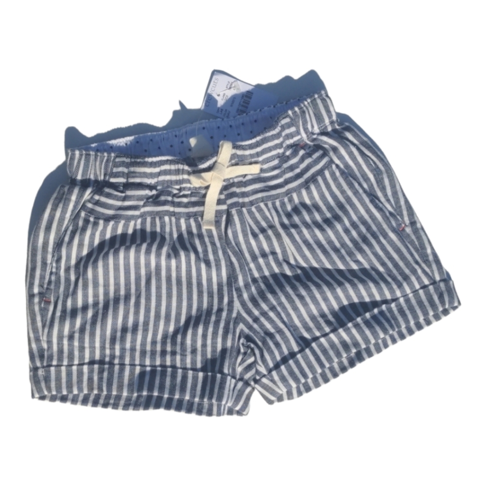 Crewcuts 6 year Navy/White  Striped short
